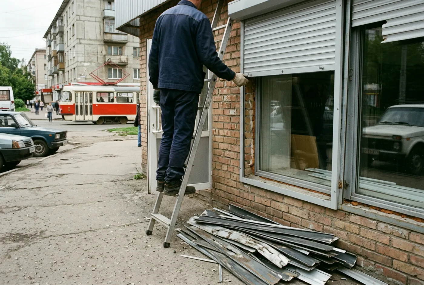 Замена рольставней в Вологде